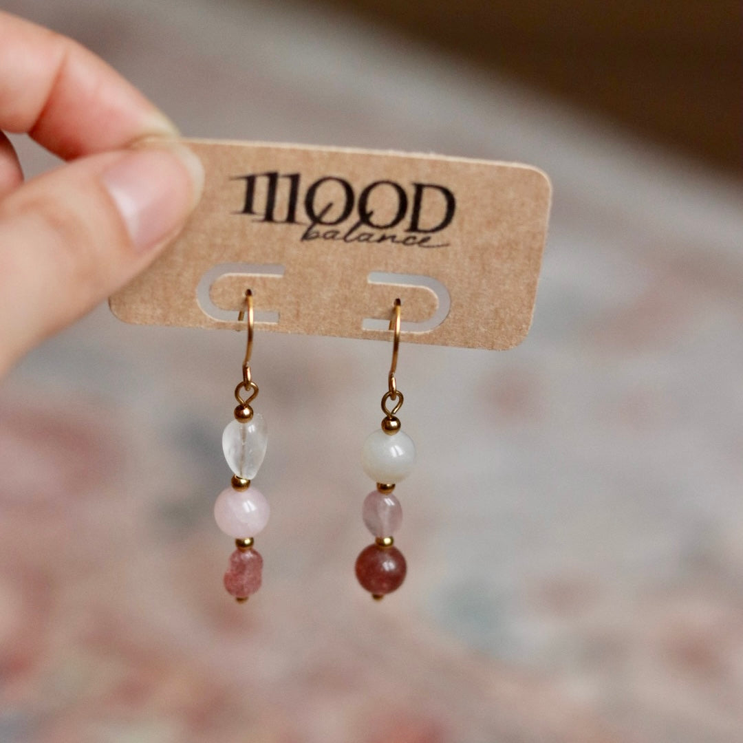 Boucles d’oreilles « Cœur retrouvé »