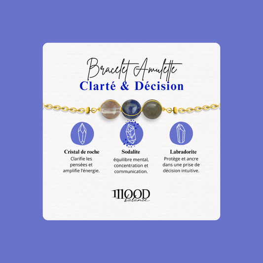 Clarity & Decision Amulet Bracelet