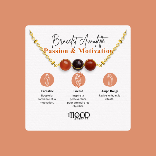Passion & Motivation Amulet Necklace