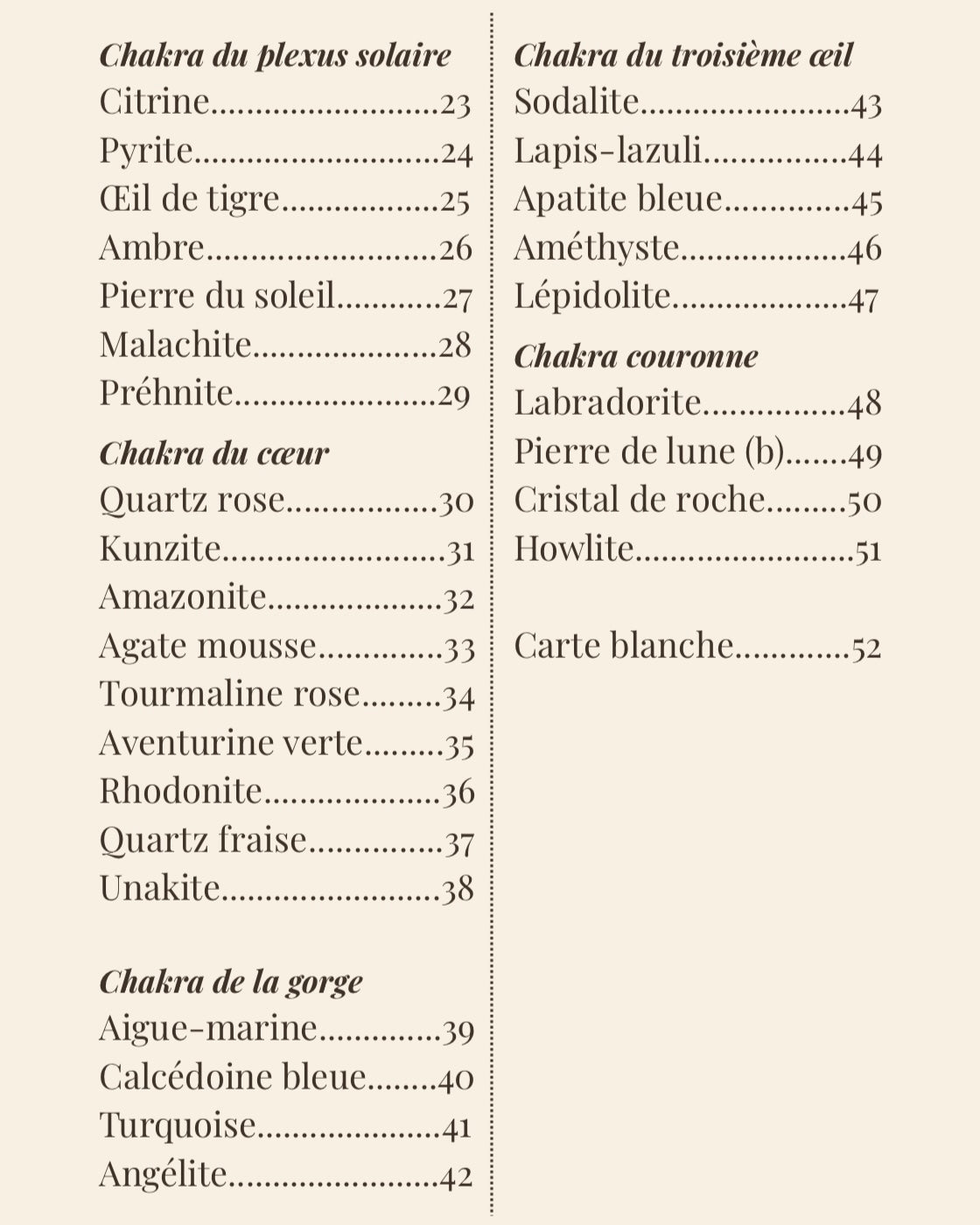 Oracle des Messagères de Cristal, PRÉ-COMMANDE