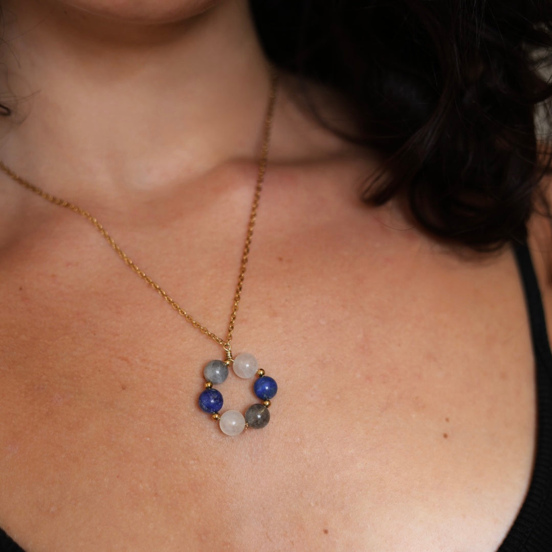 Collier Oria – Pierres au choix