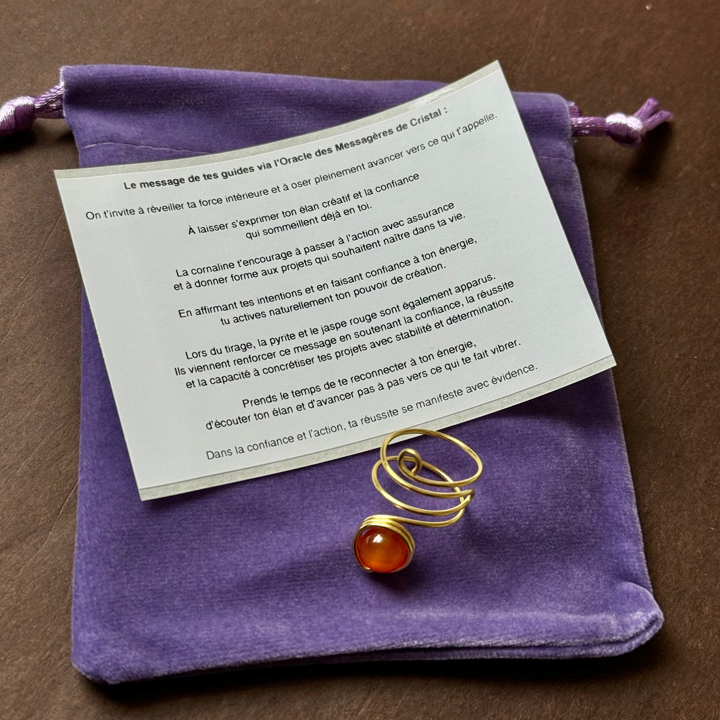 Bague guidance offerte