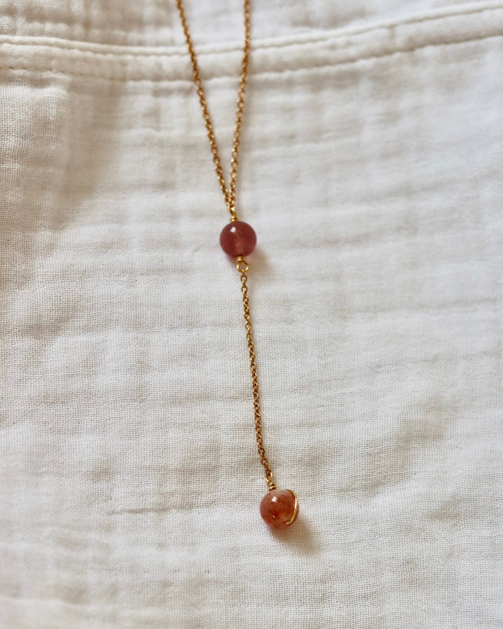 Mathilda back necklace