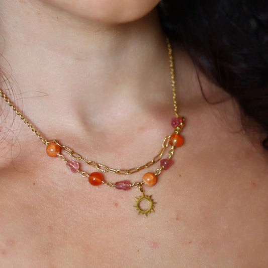 Collier “Rayonnement” 🌞