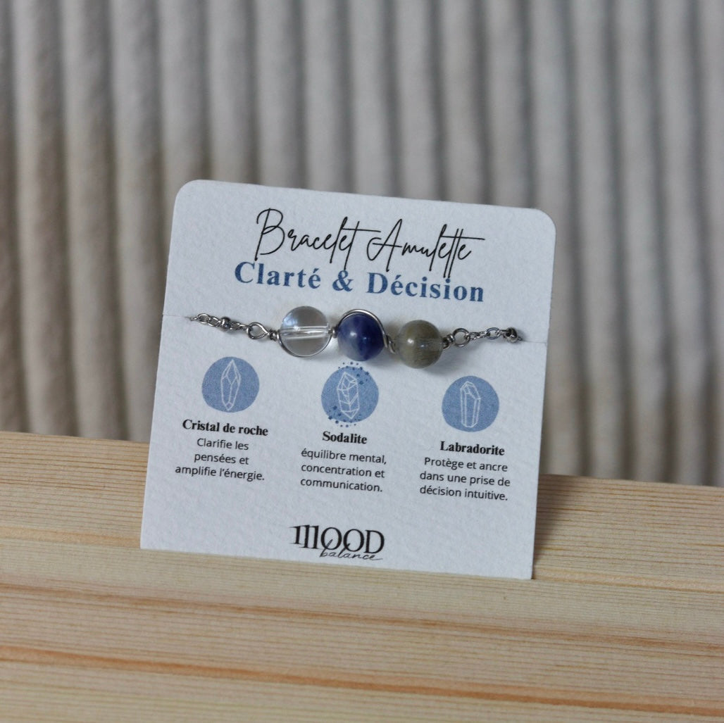 Clarity & Decision Amulet Bracelet
