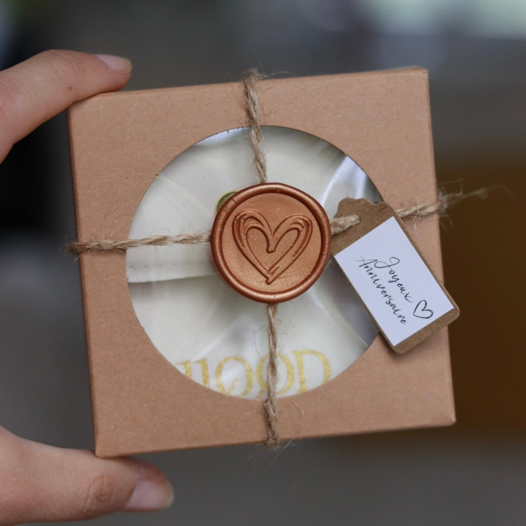Coffret avec message đ
