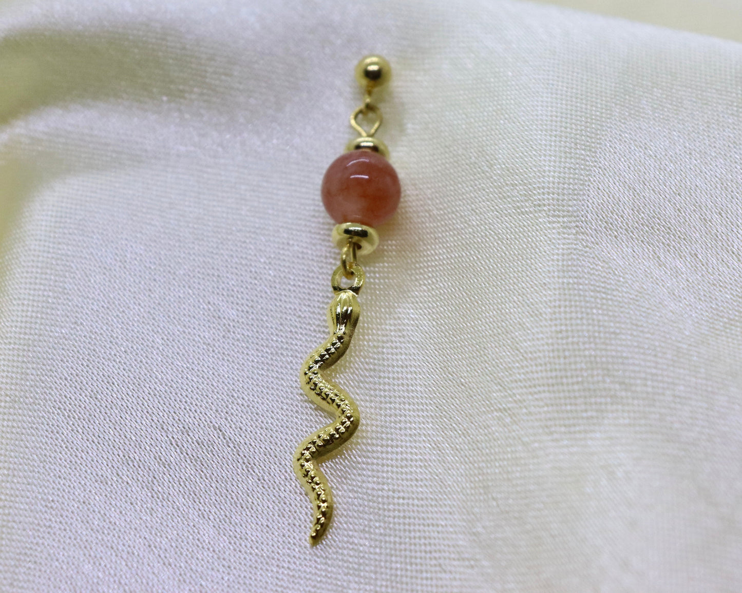 orecchini a forma di serpente