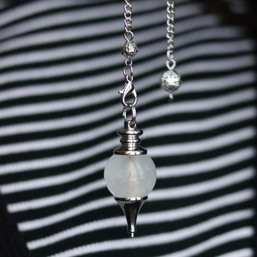 Pendule cristal de roche