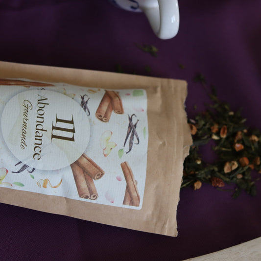 Thé Abondance Gourmande (Cannelle Vanille) + Spell Jar
