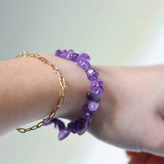 Bracelet d’Améthyste