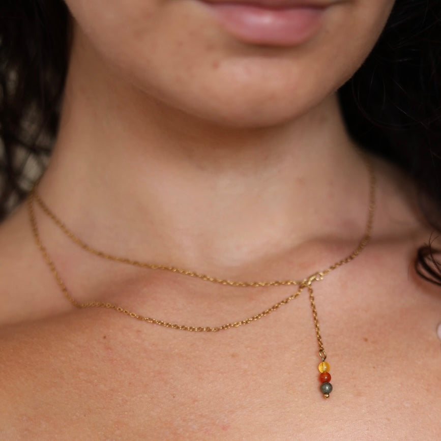 Collier « feu sacré »
