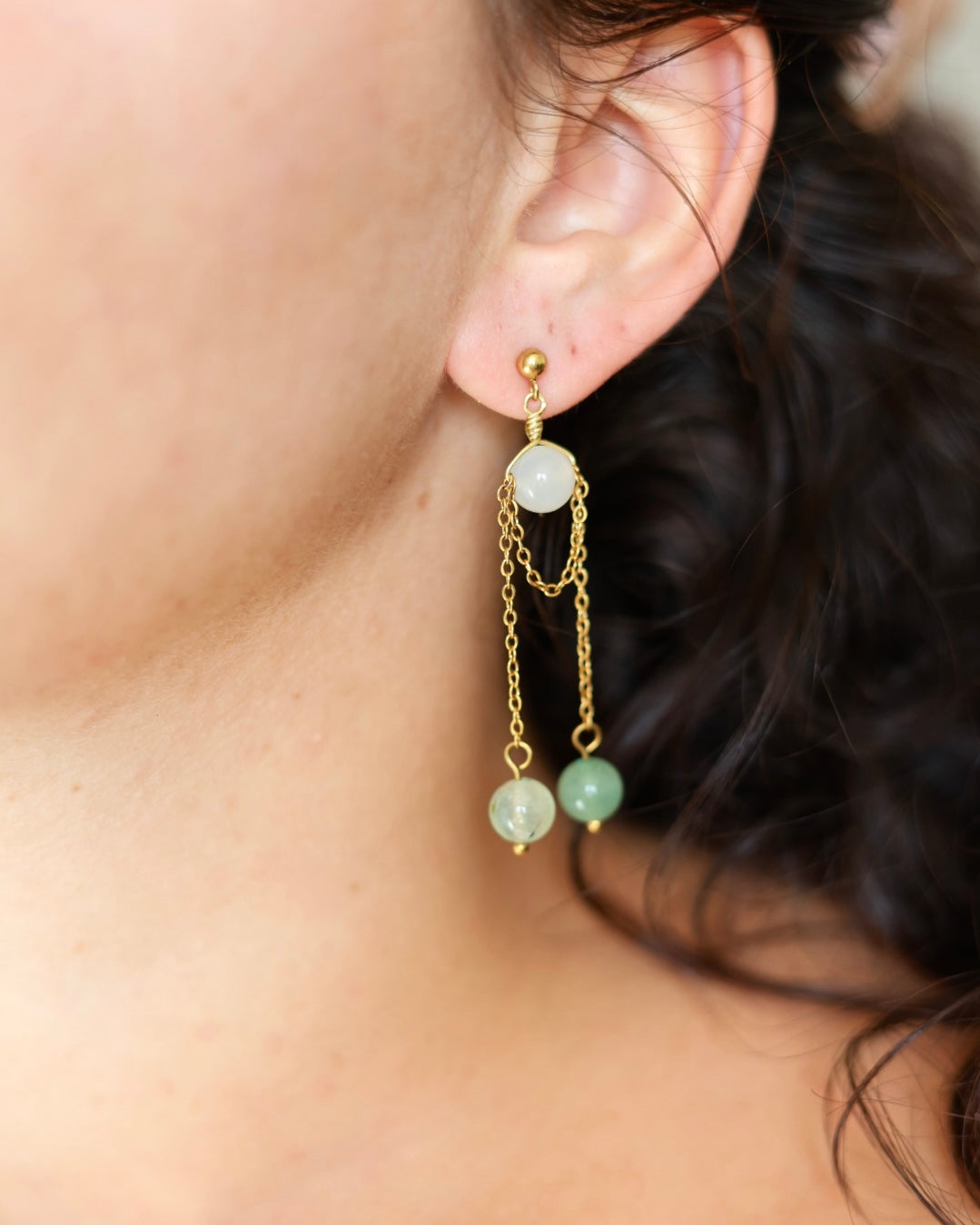 Boucles d’oreilles « Nouveau Souffle »