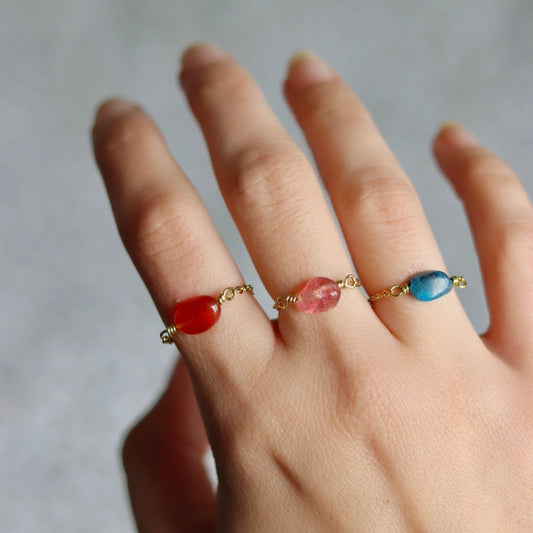 Bague chaîne réglable