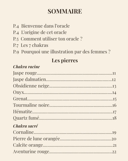 Oracle des Messagères de Cristal, PRÉ-COMMANDE