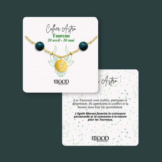 Collier Astro Taureau