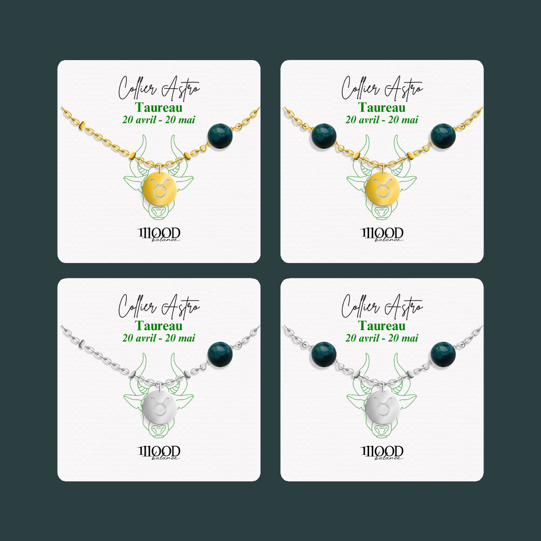 Collier Astro Taureau