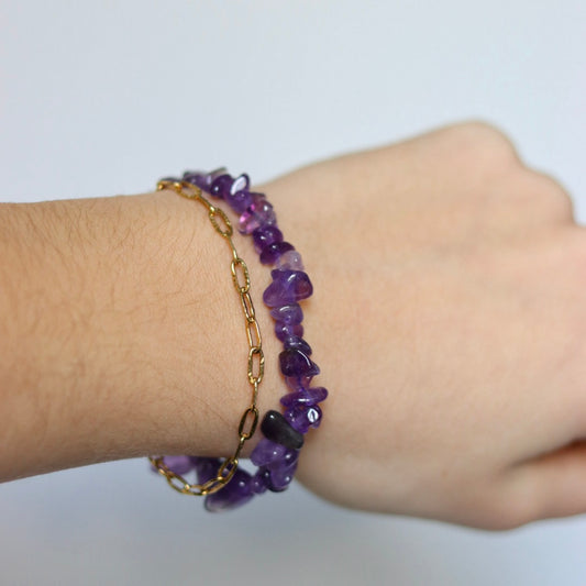Bracelet d’Améthyste