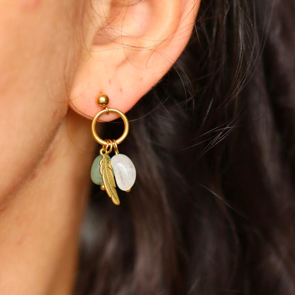 Boucles d'oreilles Louna (à composer)