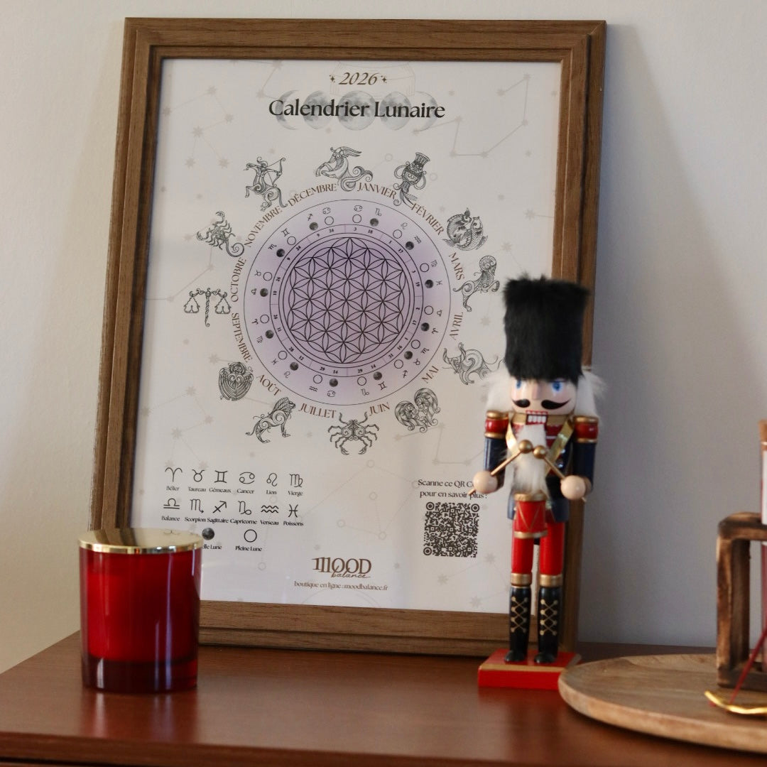 Poster Calendrier Lunaire 2026