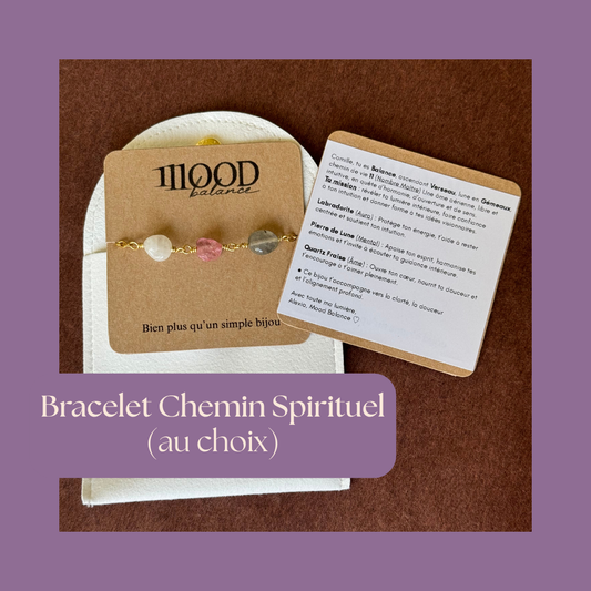 Bracelet chemin spirituel (au choix)