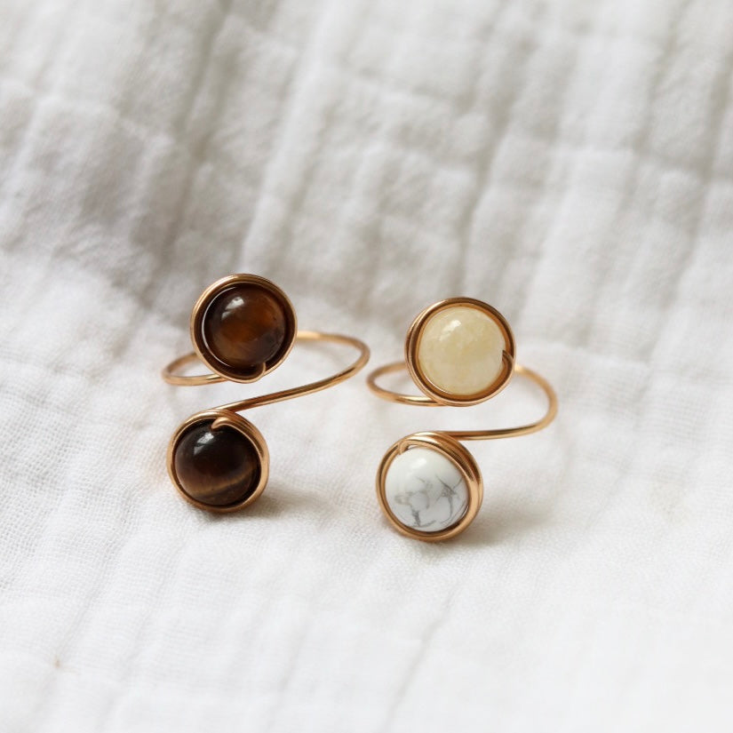 Anello duo in rame