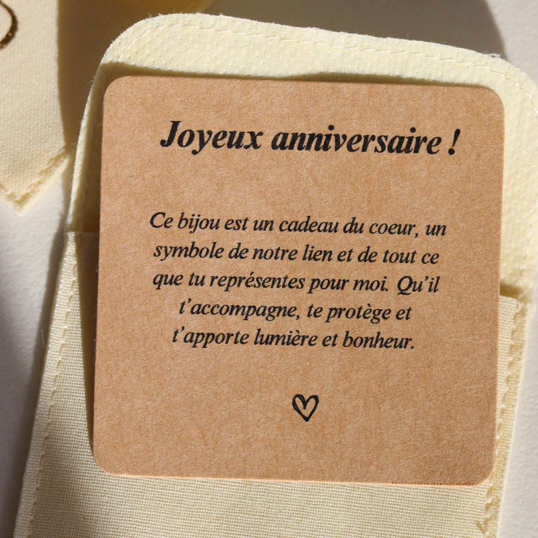 Carte cadeau "Joyeux Anniversaire"